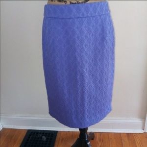 EUC Perwinkle Banana Republic Pencil Skirt
